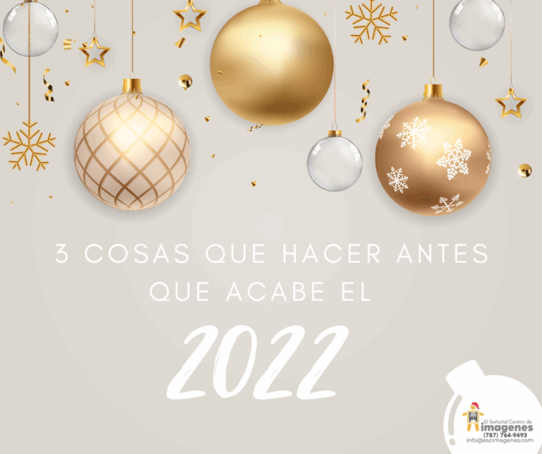 3 cosas que hacer antes de que acabe el 2022